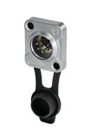 rrx5m-z-002-0 Re-An Products Socket Mount XLR Connector, Male, IP65, 5 Way