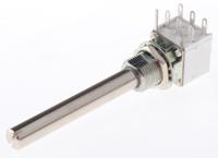 p11a2v0frsy00t0047 Vishay P11S 10kΩ Rotary Potentiometer 2-Gang Panel Mount, P11A2V0FRSY00T0047