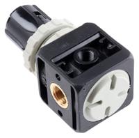 34225006 EMERSON ? ASCO G 1/4 Pneumatic Regulator - 0.5bar to 8bar, 1/4in, 12bar max. input