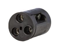 469-1795 RS PRO Black Nylon Junction Box, IP68, 3 Terminals