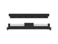244630-e ERNI SMC Series Vertical Surface PCB Header, 50 Contact(s), 1.27 mm Pitch, 2 Row, Shrouded