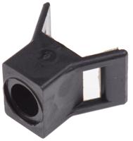 151-80210-lok02-pa6hir-bk HellermannTyton Self Adhesive Black Cable Tie Mount 14 mm x 21mm, 9mm Max. Cable Tie Width