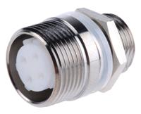 sr30-10r-4s71 Hirose Circular Connector, 4 Contacts, Panel, Miniature Connector, Socket, Female, SR30 Series