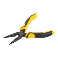 stht0-74363 Stanley Long Nose Pliers, 150 mm Overall, Straight Tip