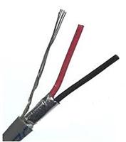 8450-0101000 Belden8450 Series 2 Core Line level Low Voltage signal Cable, 0.33 mm² CSA Screened, 3mm od, 304m, Black