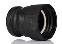 200a-din-pg Snaplock Hose Connector, Straight IBC Adaptor 2in 2in ID