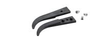 a2abcp ideal-tek PEEK, Flat; Rounded, ESD Tweezer Tips