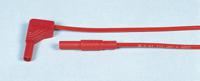 934080101 Hirschmann Test & Measurement, 16A, 1000V ac/dc, Red, 500mm Lead Length