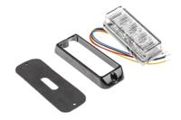 907-5959 RS PRO Red Flashing Light Module, 12 V dc, 24 V dc, Surface Mount, Wall Mount, LED Bulb, IP67