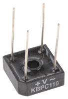 vs-kbpc110 Vishay Bridge Rectifier, 3A, 1000V, 4-Pin