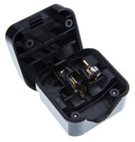 acp3-bk-r-10a PowerConnections USA to UK Mains Connector Converter, Rated At 5A