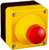 es21-sa10f1-6036148 SICK ES21 Series Turn Release Emergency Stop Push Button, Surface Mount, 22mm Cutout, 2NC/1NO, IP65