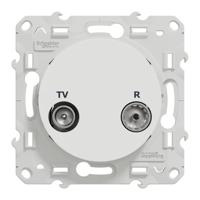s520451 Schneider Electric White, 1 Gang, Odace