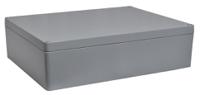 190-1879 RS PRO Aluminium Enclosure, IP66, IK09, 400 x 310 x 110mm