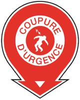 stf-630-200x250-b7541 Brady PET Mandatory Emergency Stop Sign With French Text