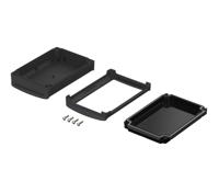 48312255hmt1 Bopla BoVersa Series Black Polycarbonate General Purpose Enclosure, 134.9 x 88 x 42mm