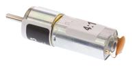 417-9683 RS PRO Brushed Geared DC Geared Motor, 0.394 W, 12 V dc, 7 mNm, 1550 rpm, 3mm Shaft Diameter