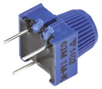 m63m105kb30t607 1MΩ, Through Hole Trimmer Potentiometer 0.5W Top Adjust Vishay, 63M