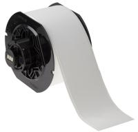 b30c-2250-855-wt Brady B-855 ToughWash Polyester White Label Roll, 57.5mm Width, 1 Roll Qty