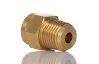 221250428 Norgren ENOTS Series Straight Threaded Adaptor, R 1/4 Male to Push In 1/4 in, Threaded-to-Tube Connection Style