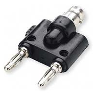 bu-00260 Mueller Electric Black, Female to Male Test Connector Adapter With Beryllium Copper (Spring), Brass (Body) contacts and