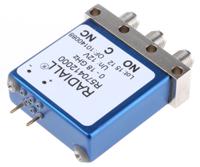 r570412000 Radiall PCB Mount High Frequency Relay, 12V Coil, 50Ω Impedance, 18GHz Max. Coil Freq., SPDT