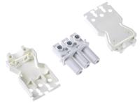 9293130530 Wieland GST18i3 Series Mini Connector, 3-Pole, Female, Cable Mount, 20A, IP40