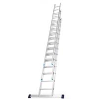 285-132 RS PRO 13 Step Aluminium Extension Ladder, 8500mm Open Length
