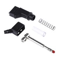 669328-21 Staubli Black Male Banana Plug, 4 mm Connector, Screw Termination, 32A, 600V, Nickel Plating