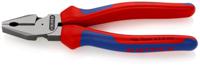 02-02-180 Knipex Combination Pliers, 180 mm Overall, Straight Tip