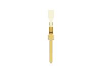 66507-2 TE Connectivity, AMPLIMITE Series, PIN Crimp D-sub Connector Contact, Gold Pin, 28-24 AWG