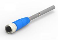 t4161320008-003 TE Connectivity Female 8 way Socket M12 to M12 Pigtail Cable Assembly, 1.5 m