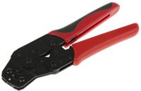 683-1598 RS PRO Hand Ratcheting Crimp Tool for Insulated terminals , 0.14 → 1.3mm² Wire