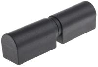 110-4573 RS PRO Thermoplastic Barrel Hinge with a Lift-off Pin, Screw Fixing, 83mm x 19mm x 22mm