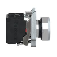 xb4bw31b5 Schneider Electric Harmony XB4 Series Illuminated Push Button, Panel Mount, 22mm Cutout, SPDT, IP66, IP67, IP69(IP69K)