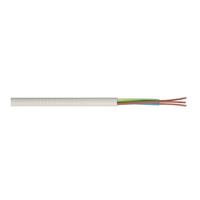606-108 RS PRO Power 0.75 mm² 2 Core Power Cable, White Polyvinyl Chloride PVC, 50m