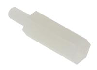 325-772 RS PRO Standoff, M3 x M3 Thread, 15mm Body, Nylon 66, Male/Female, 6mm Stud