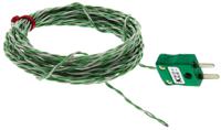 762-1112 RS PRO Type K Exposed Junction Thermocouple 150mm Length, 7/0.2mm Diameter → +250°C