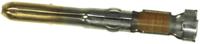 60618-5 TE Connectivity Commercial MATE-N-LOK Series Male Crimp Terminal, 24AWG Min, 18AWG Max