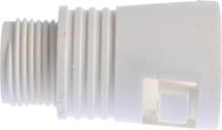 7tca296140r0019-kf20m20aw Adaptaflex Straight, Conduit Fitting, 20mm Nominal Size, M20, Polyamide, White IP65 rating