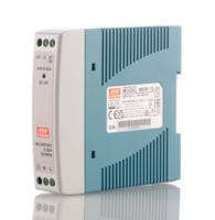 mdr-10-24 MEAN WELL MDR Switched Mode DIN Rail Power Supply, 85 → 264V ac ac Input, 24V dc dc Output, 420mA Output, 10W