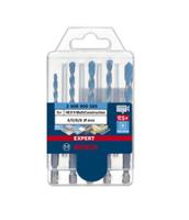 2608900597 Bosch 5-Piece Tile Drill Bit Set for Masonry, 10mm Max, 4mm Min, Carbide Tipped Bits