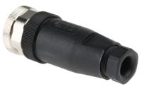 t4110001051-000 TE Connectivity Circular Connector, 5 Contacts, Cable, M12 Connector, Socket, Female, IP67, T411 Series