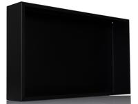 1441-32bk3 Hammond 1441 Series RAL 9005 Steel Chassis, 76mm H, 10in W, 254mm D, 431.8mm L For Use With 1441 Series