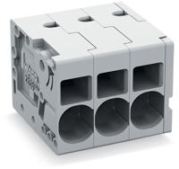 2626-1102020-000 WAGO 2626 Series PCB Connector, 2-Contact, 7.5mm Pitch, Feed Through Mount, 1-Row, Push-In Cage Clamp Termination