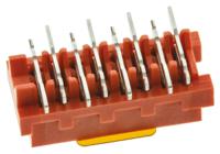 7-188275-8 TE Connectivity Micro-MaTch Series Straight Surface Mount PCB Socket, 8-Contact, 2-Row, 2.54mm Pitch, Solder Termination