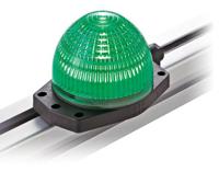 lh1d-d3hq4c30rg Idec, LH1D, Surface Mount Green, Red LED Indicator, IP67, Round, 24V
