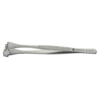 5-414 Bernstein 130 mm, Stainless Steel, Wafer, Tweezers