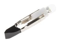 228-902 RS PRO White LED Indicator Lamp, 28V dc, Telephone Slide Base, 5.5mm Diameter, 1500mcd
