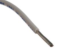 3057-wh001 Alpha Wire Hook-up Wire PVC Series White 1.32 mm² Hook Up Wire, 16 AWG, 26/0.25 mm, 305m, PVC Insulation, 3057 WH001